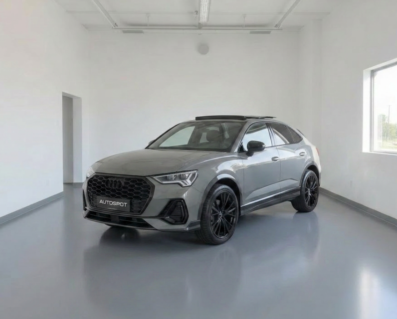 Audi Q3 in Bright Indoor Showroom